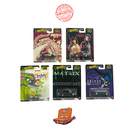 Hot Wheels Pop Culture Set of 5 – 2026 (Imported)