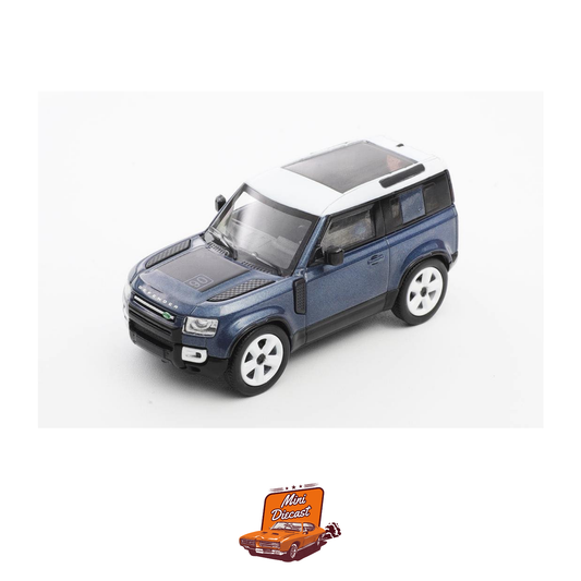Shadow Land Rover Defender 90 Blue 1:64
