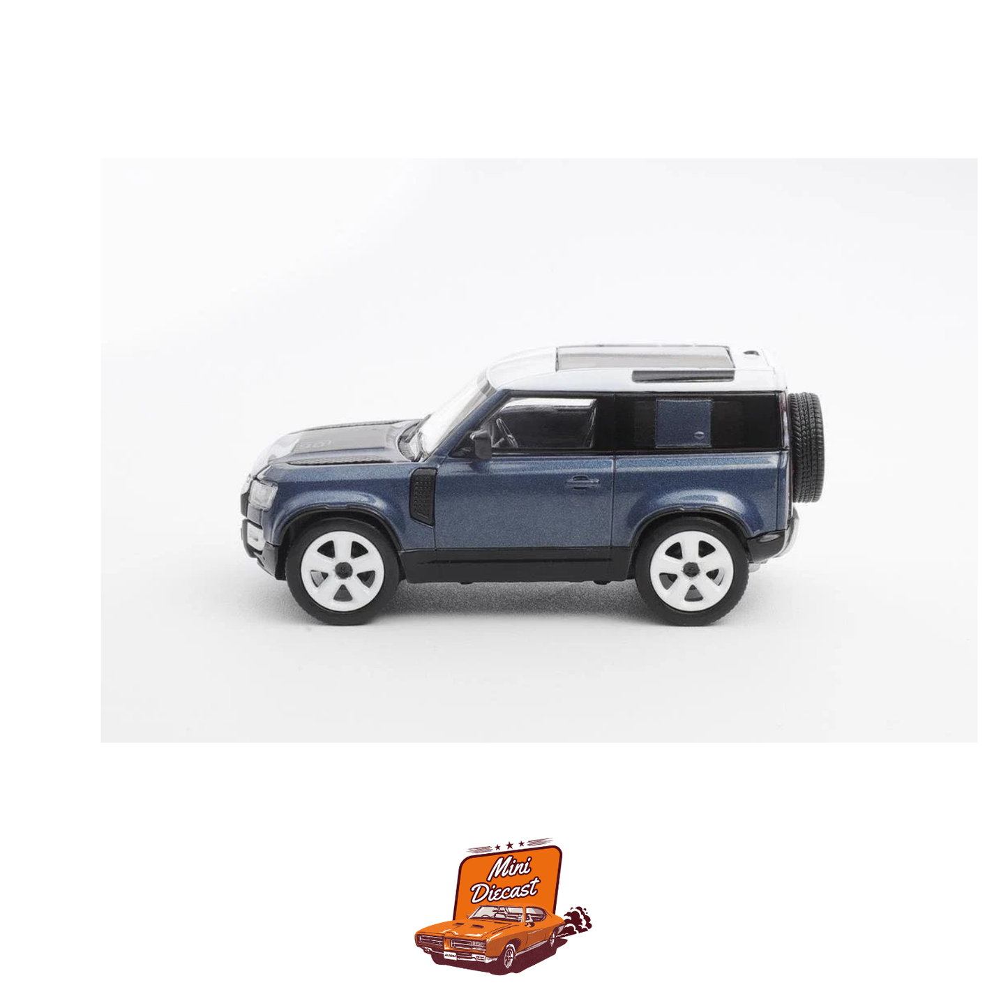 Shadow Land Rover Defender 90 Blue 1:64