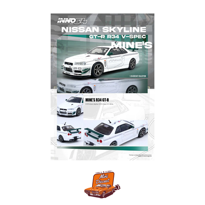 INNO64 Nissan Skyline GT-R (R34) V-Spec N1 Tuned by MINE'S IN64-R34VS-MINES