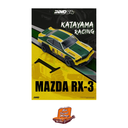 INNO64 Mazda Savanna RX-3 "Katayama Racing" Livery IN64-RX3-KTYM