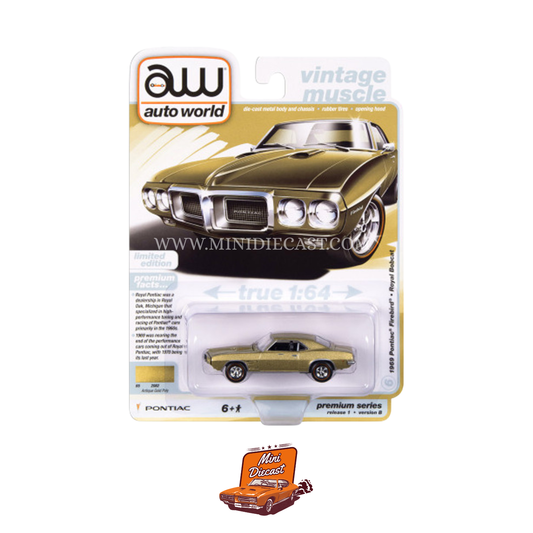 Auto World Vintage Muscle – Pontiac (Imported)
