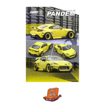 INNO64 Toyota GR86 PANDEM Yellow IN64-GR86P-YL