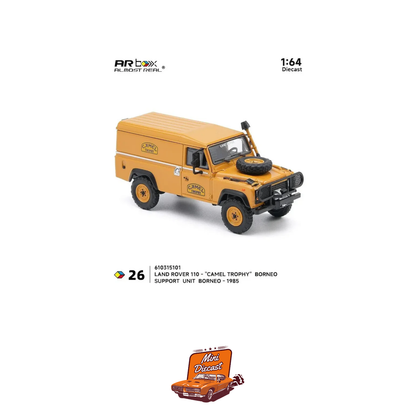 Almost Real Land Rover Defender 110 "Camel Trophy" Support Unit Borneo - 1985 1:64