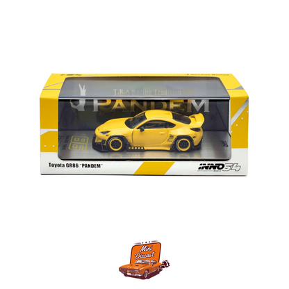 INNO64 Toyota GR86 PANDEM Yellow IN64-GR86P-YL