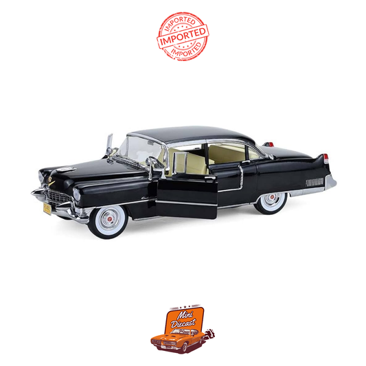 GreenLight The Godfather 1955 Cadillac Fleetwood Series 60 (Imported / Blister Corner Small Bend)
