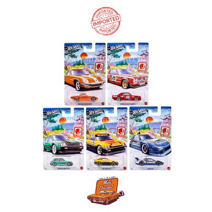 Hot Wheels Silver Series J-Imports – Set of 5 (Imported)