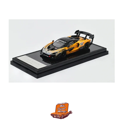 LCD McLaren Senna GTR Electroplating Orange APAxpo 1:64