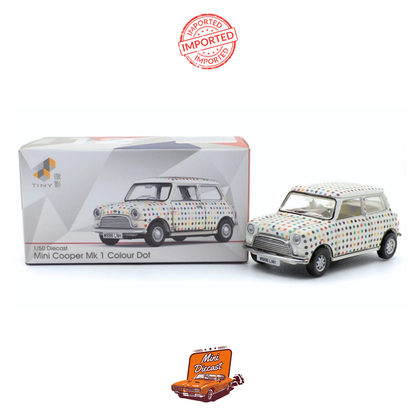 Tiny City Mini Cooper Mk 1 Colour Dot 1:50 Scale