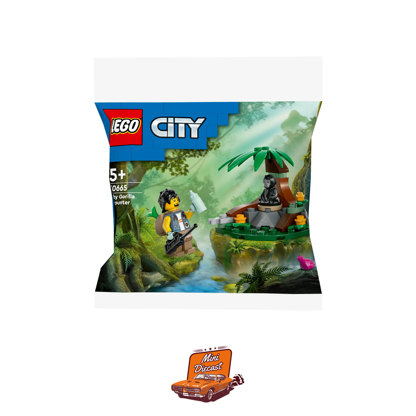 LEGO City Baby Gorilla Encounter – 34 Pieces