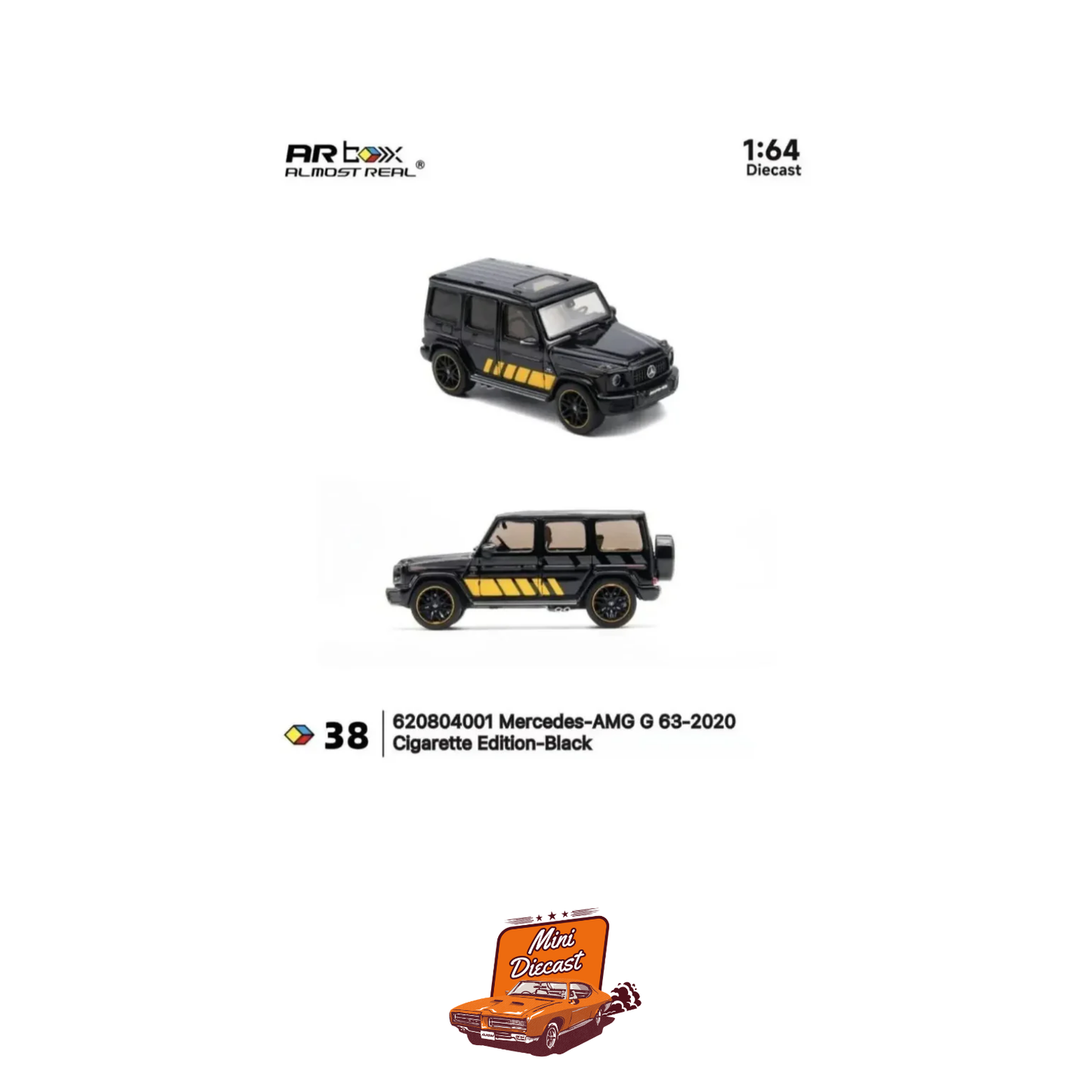 Almost Real Mercedes-AMG G63 2020 Cigarette Edition 1:64