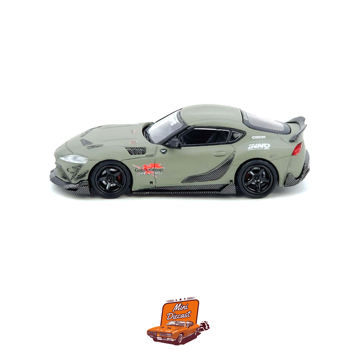 INNO64 Toyota Supra (A90) DARWINPRO Matte Green IN64-A90DP-MATGR