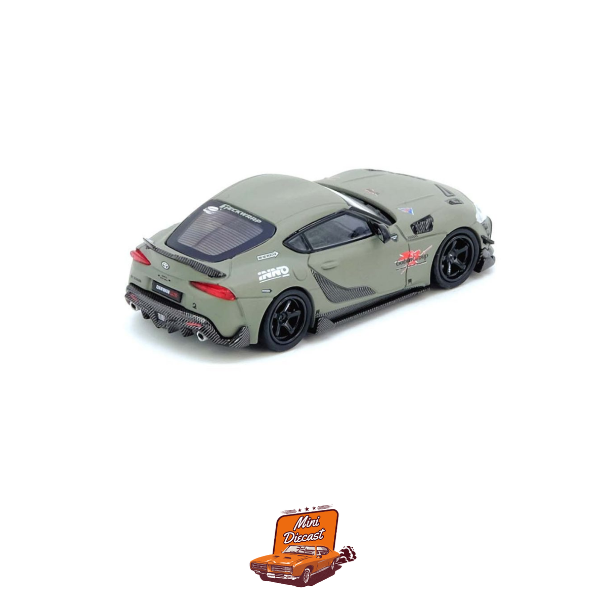 INNO64 Toyota Supra (A90) DARWINPRO Matte Green IN64-A90DP-MATGR