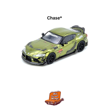 INNO64 Toyota Supra (A90) DARWINPRO Matte Green IN64-A90DP-MATGR
