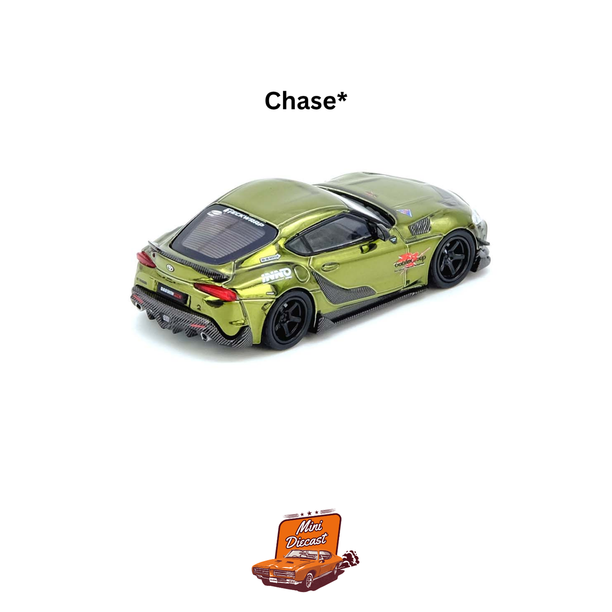 INNO64 Toyota Supra (A90) DARWINPRO Matte Green IN64-A90DP-MATGR