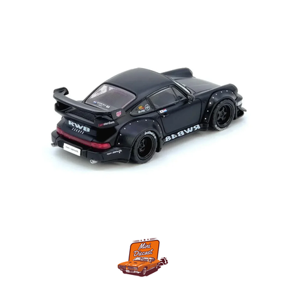INNO64 Porsche RWB 964 Black Matt 1:64