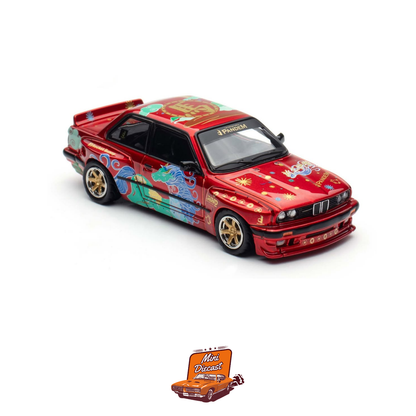 INNO64 BMW E30 PANDEM Rocket Bunny Year of the Horse Chinese New Year 2026 Special Edition Limited 8888 PCS IN64-E30P-CNY2026