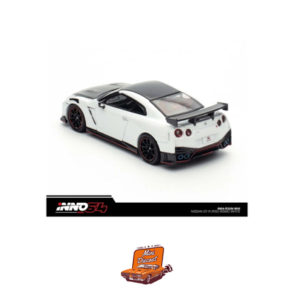 INNO64 Nissan GT-R (R35) NISMO White – IN64-R35N-WHI 1:64