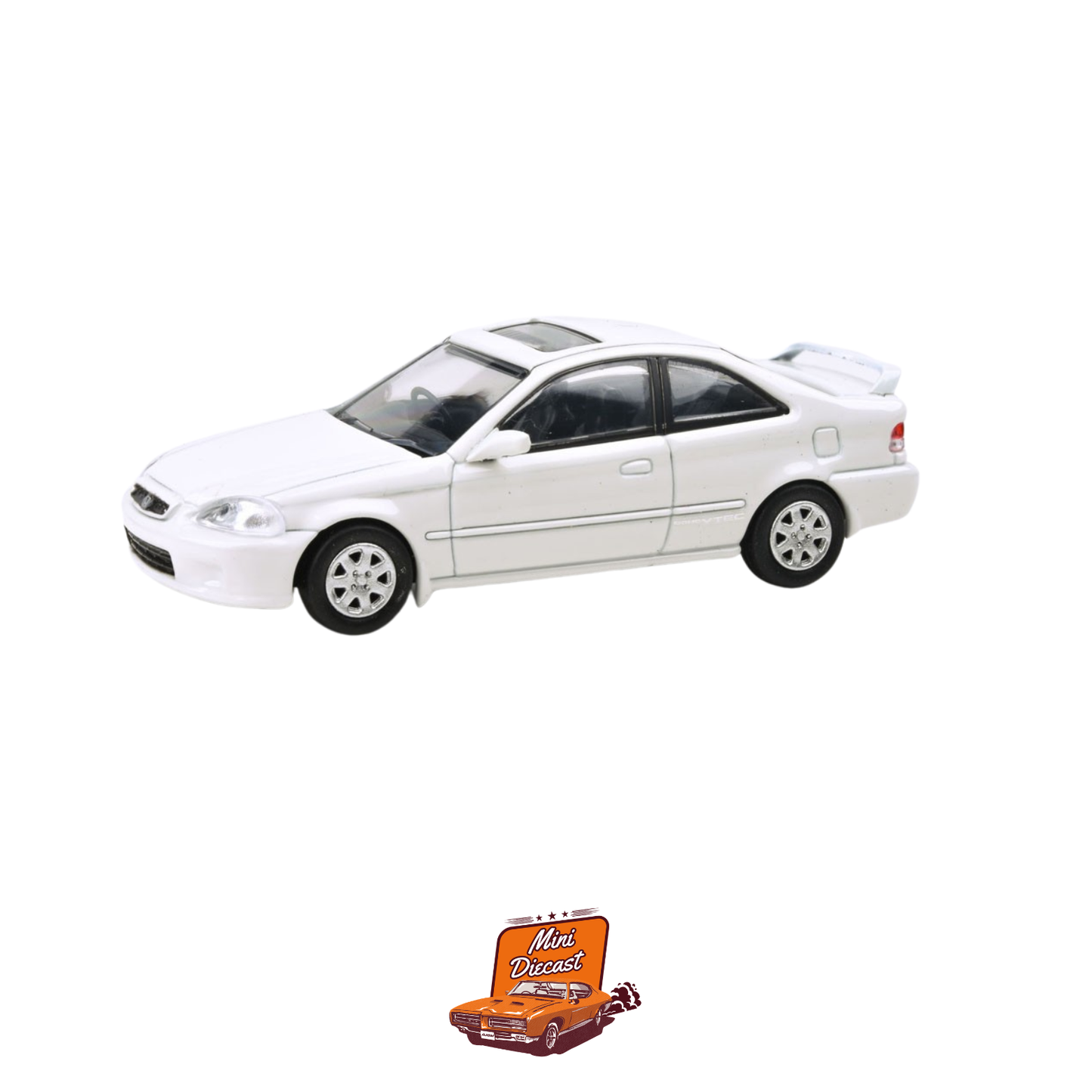 PARA64 1999 Honda Civic EM1 Taffeta White (1:64 Scale)