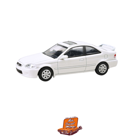 PARA64 1999 Honda Civic EM1 Taffeta White (1:64 Scale)