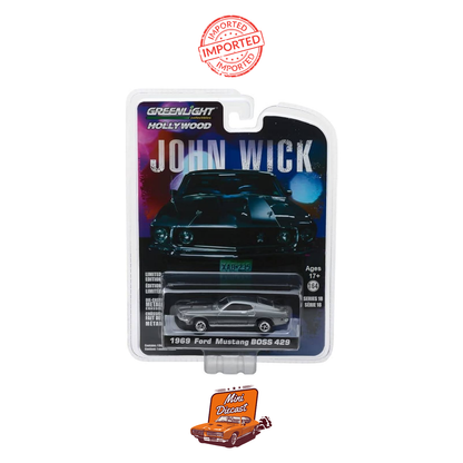 GreenLight John Wick 1969 Ford Mustang Boss 429 (Imported)