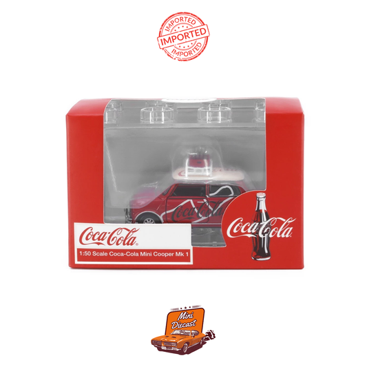 Tiny City x Coca-Cola Mini Cooper Mk1 1:50 Scale