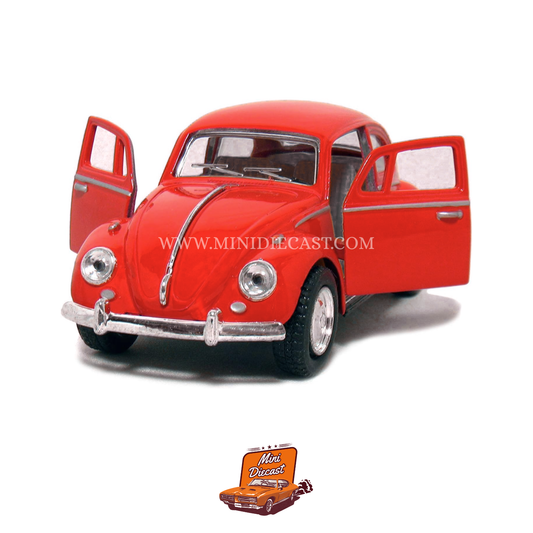 Volkswagen Classic Beetle - Red (1:32 Scale)