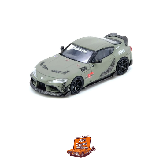 INNO64 Toyota Supra A90 Darwin Pro Matt Green 1:64