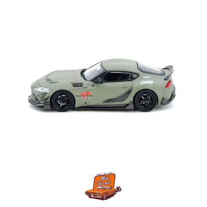 INNO64 Toyota Supra A90 Darwin Pro Matt Green 1:64