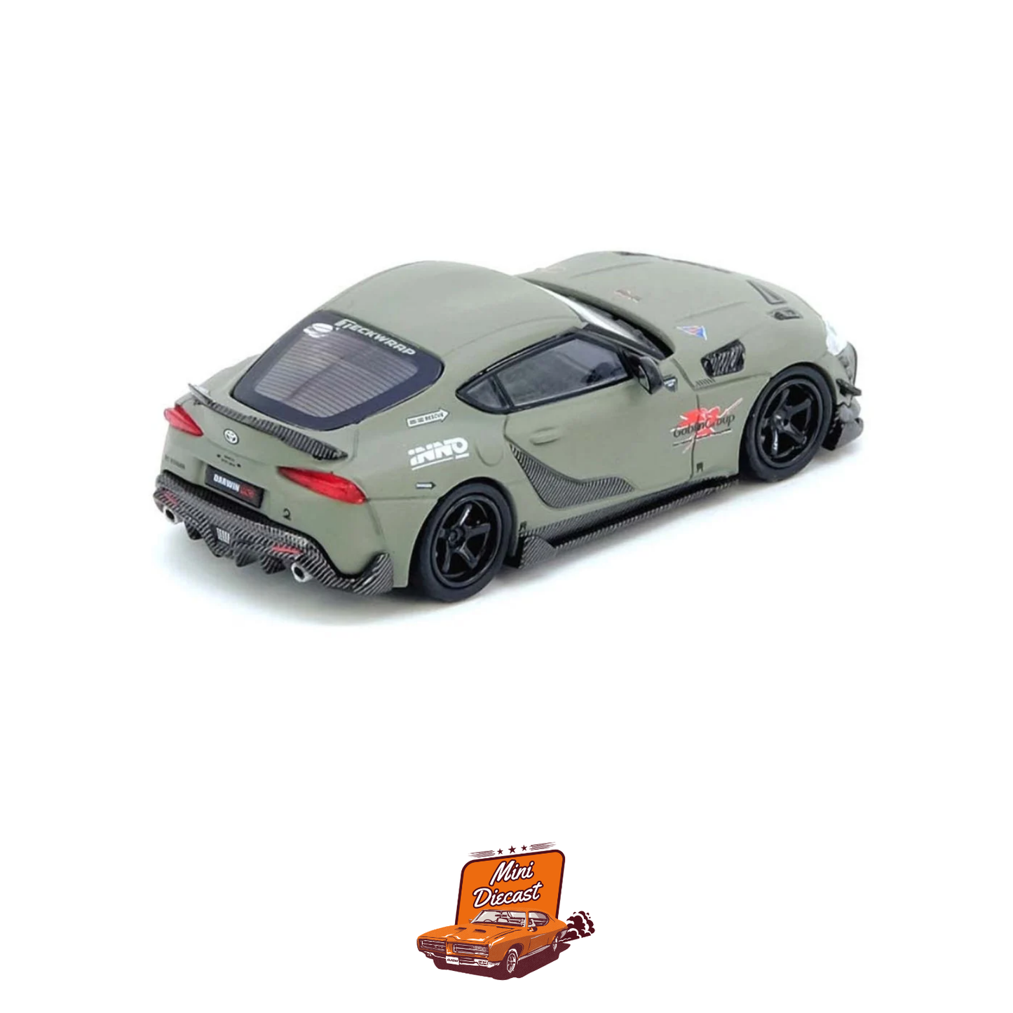 INNO64 Toyota Supra A90 Darwin Pro Matt Green 1:64