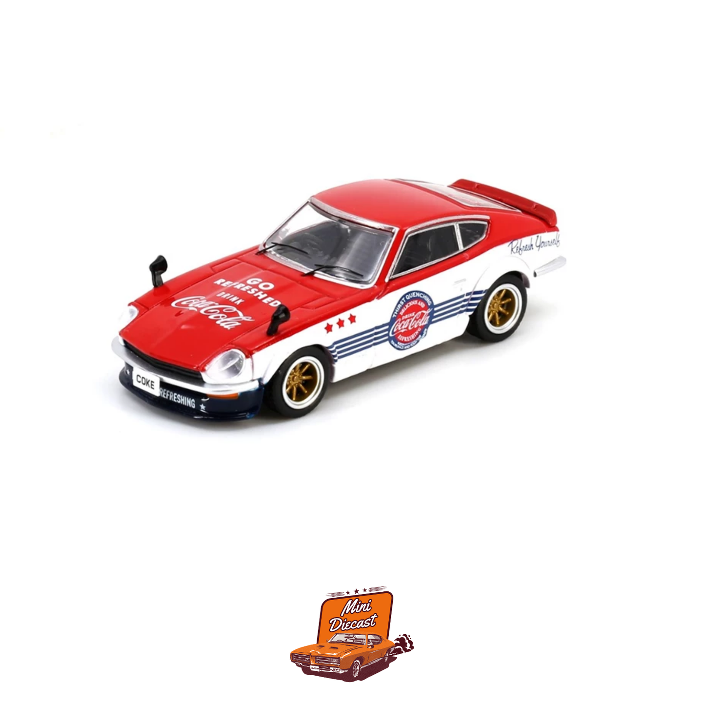INNO64 Nissan FAIRLADY Z (S30) "Coca-Cola" Livery 1:64