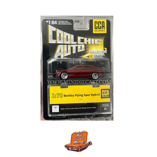 CCA Bentley Flying Spur Hybrid Red – Blister Pack (With Stackable Display Box)