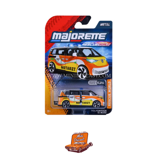 Majorette Rescue World Premium Cars Volkswagen ID. Buzz