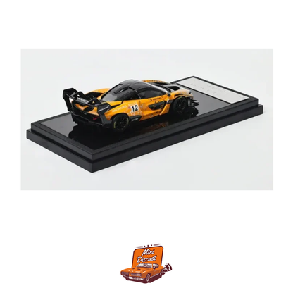 LCD McLaren Senna GTR Electroplating Orange APAxpo 1:64