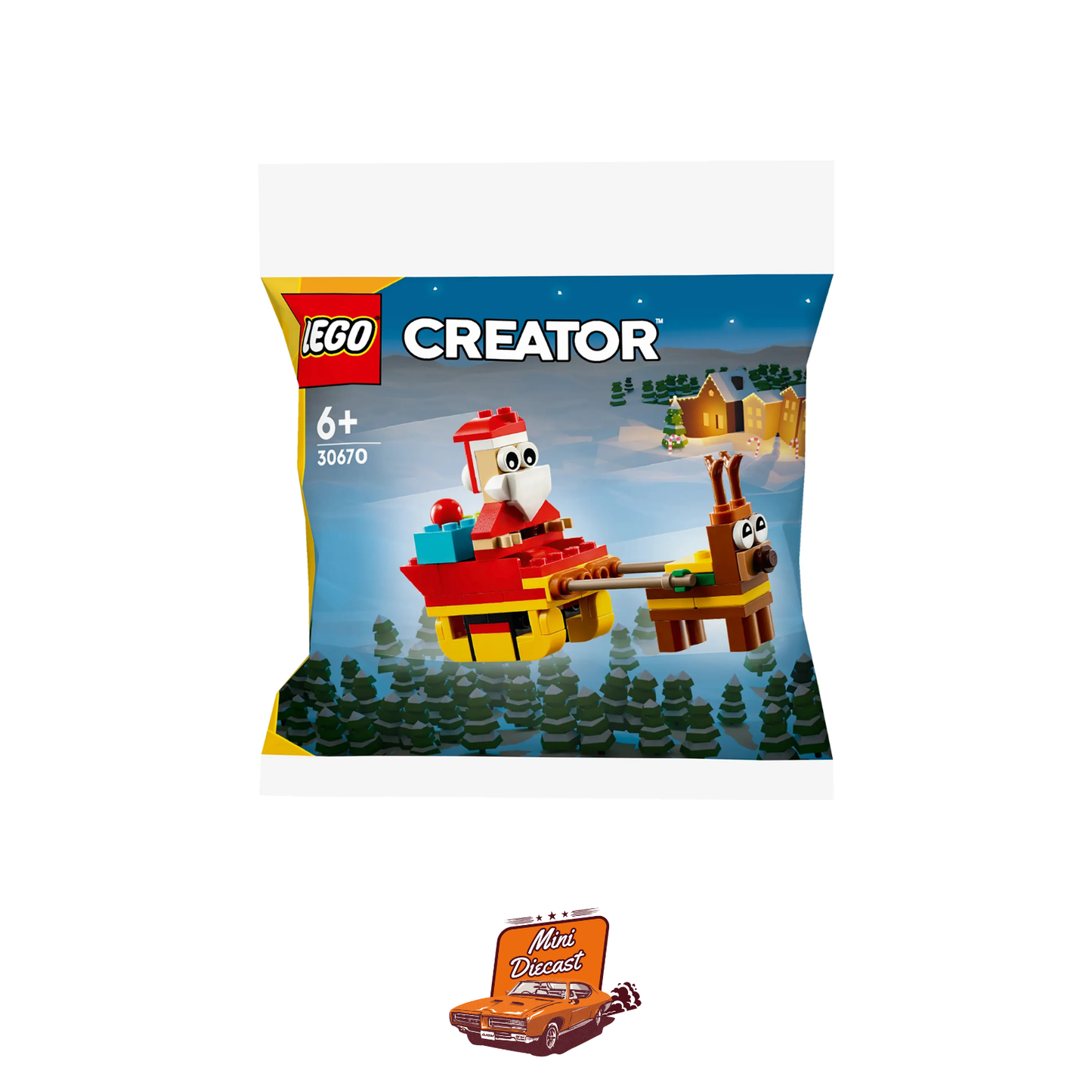 LEGO Creator Santa’s Sleigh Ride – 73 Pieces