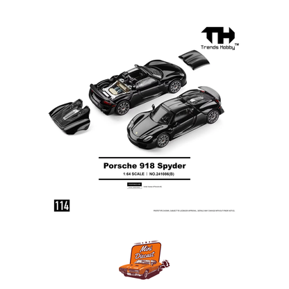 Trends Hobby Porsche 918 Spyder Black 241086(B)