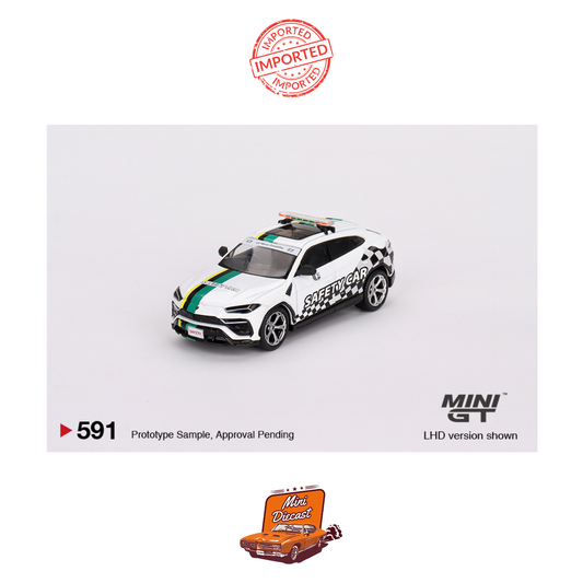Mini GT #591 Lamborghini Urus 2022 Macau GP Official Safety Car