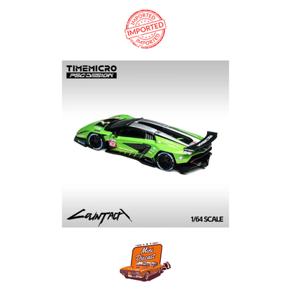 Time Micro × PSC Design Lamborghini Countach “V” Metallic Green (Imported)