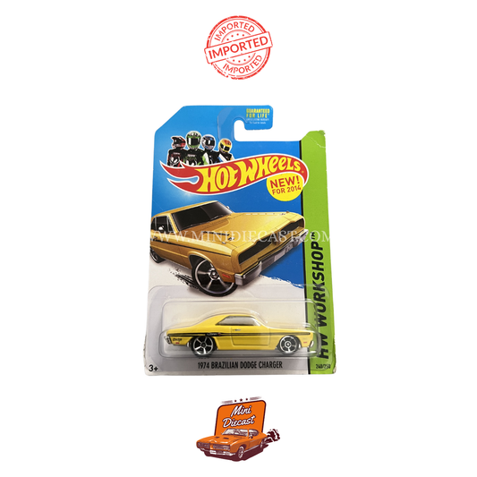 Hot Wheels Mainline – 1974 Brazilian Dodge Charger (Imported)