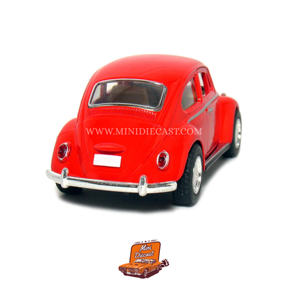 Volkswagen Classic Beetle - Red (1:32 Scale)