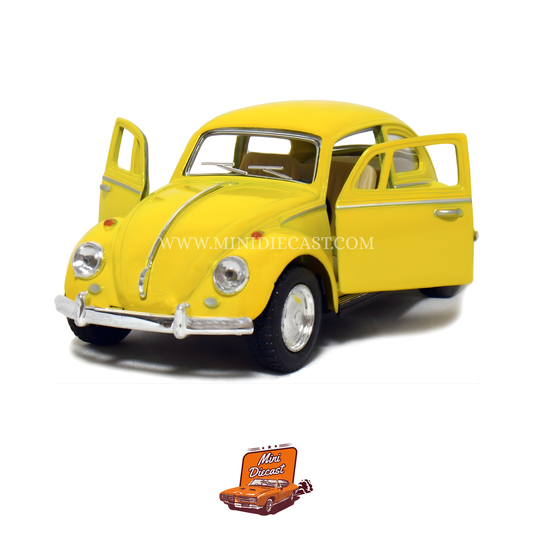 Volkswagen Classic Beetle - Yellow (1:32 Scale)
