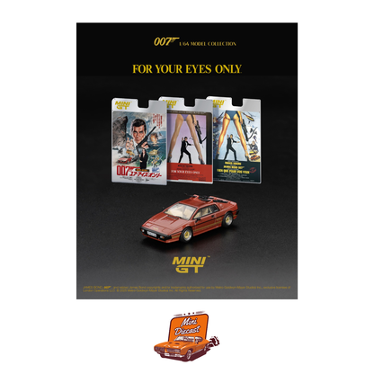 Mini GT #912 Lotus Esprit Turbo Copper Fire Metallic “For Your Eyes Only” – Coming Soon (ETA: March End 2026)