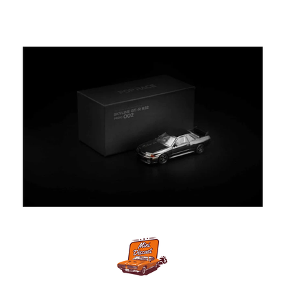 Pop Race Nissan Skyline GT-R R32 Dark Chrome PRDC002