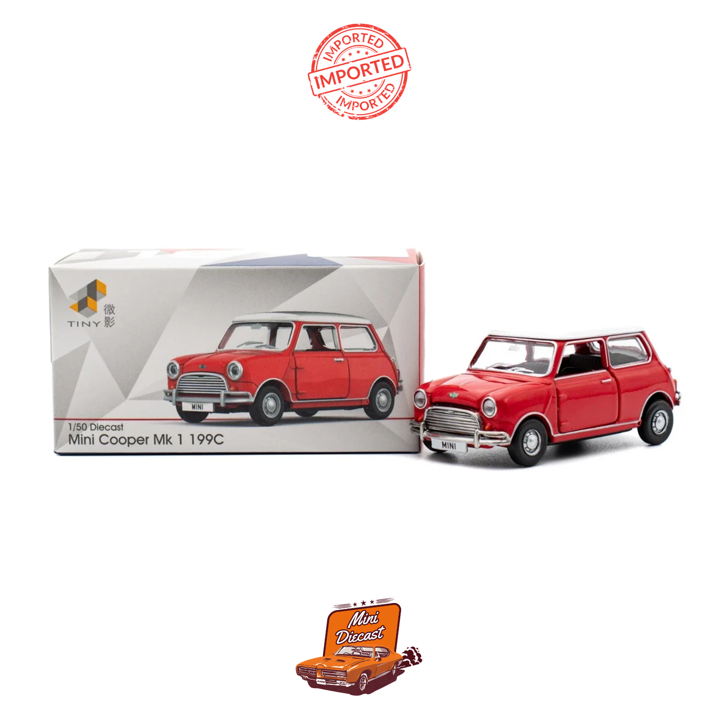 Tiny City Mini Cooper Mk 1 199C 1:50 Scale