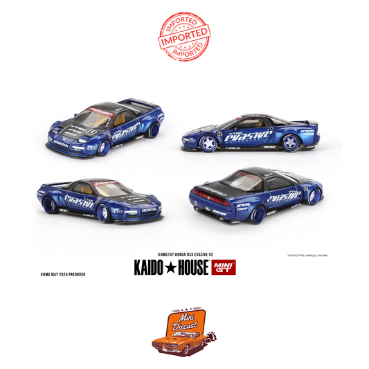 Mini GT #137 Kaido House Honda NSX Evasive V2 (Unsealed) (Imported)
