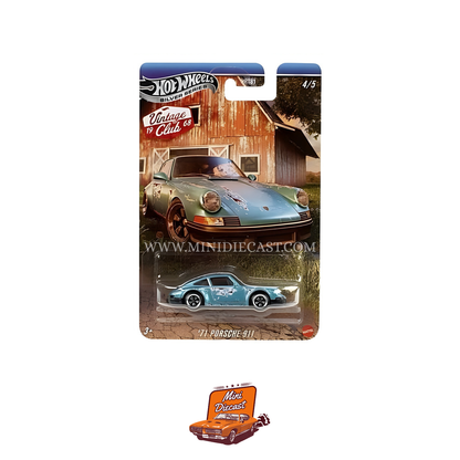 Hot Wheels Silver Series Vintage Club – Set of 5