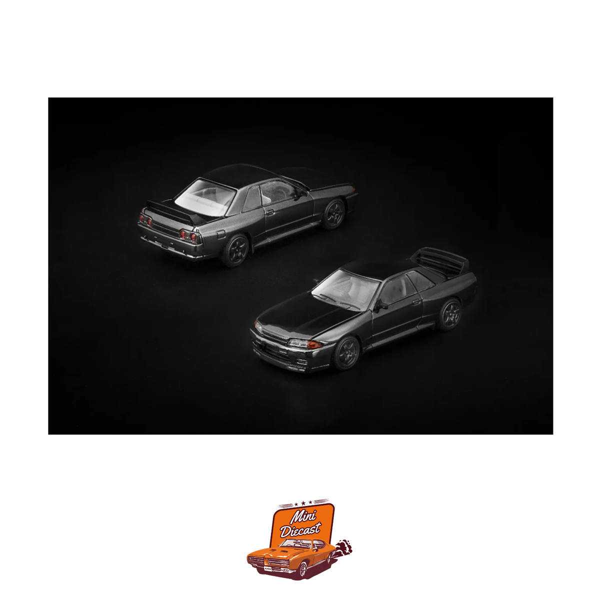 Pop Race Nissan Skyline GT-R R32 Dark Chrome PRDC002