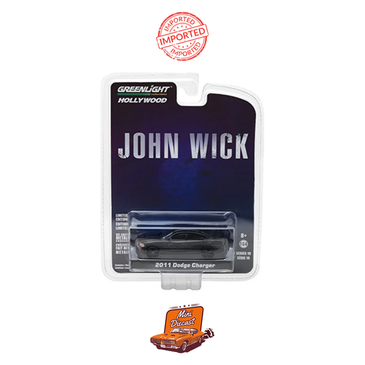 GreenLight John Wick 2011 Dodge Charger – Black (Imported)