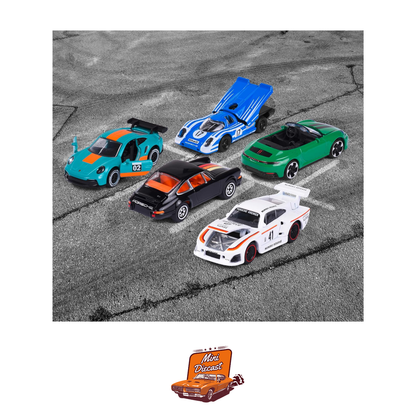 Majorette Porsche Edition – 5 Cars Gift Pack
