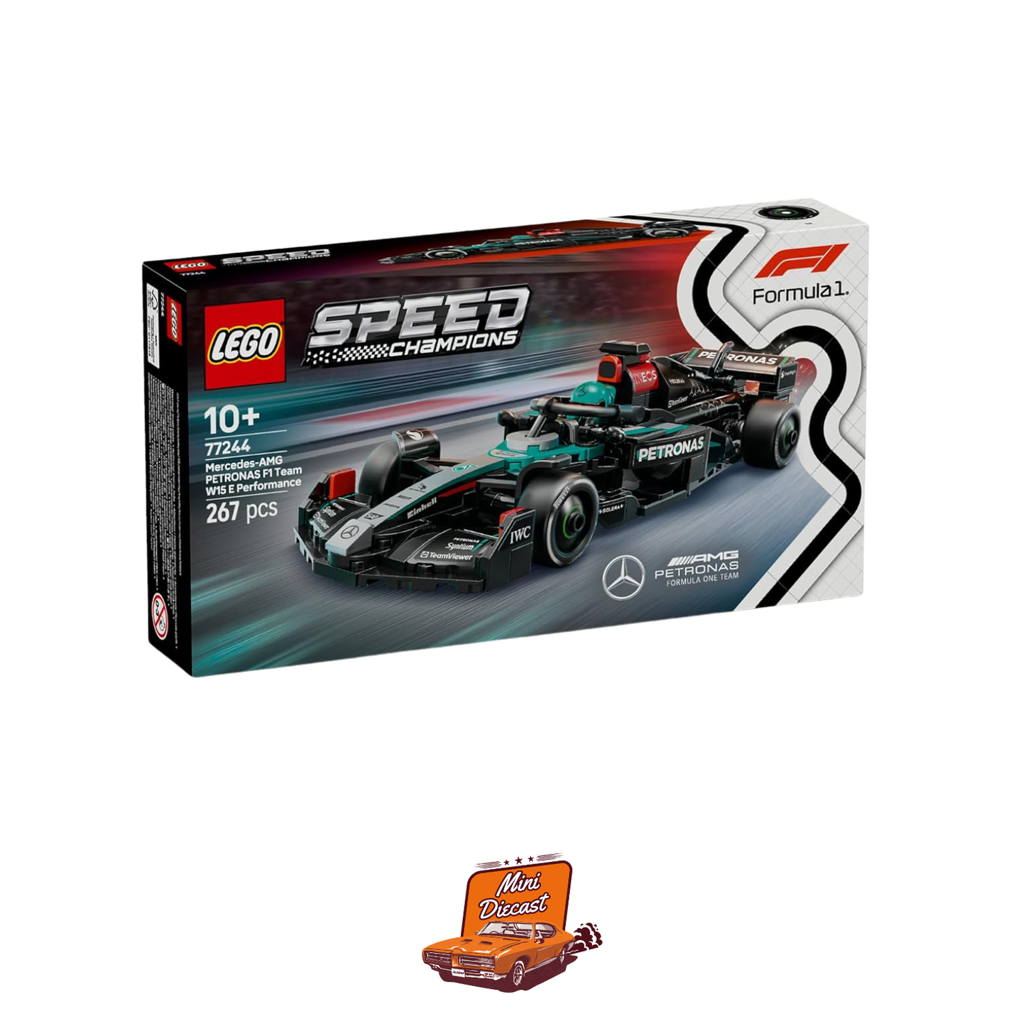 LEGO Speed Champions Mercedes-AMG F1 W15 – 267 Pieces